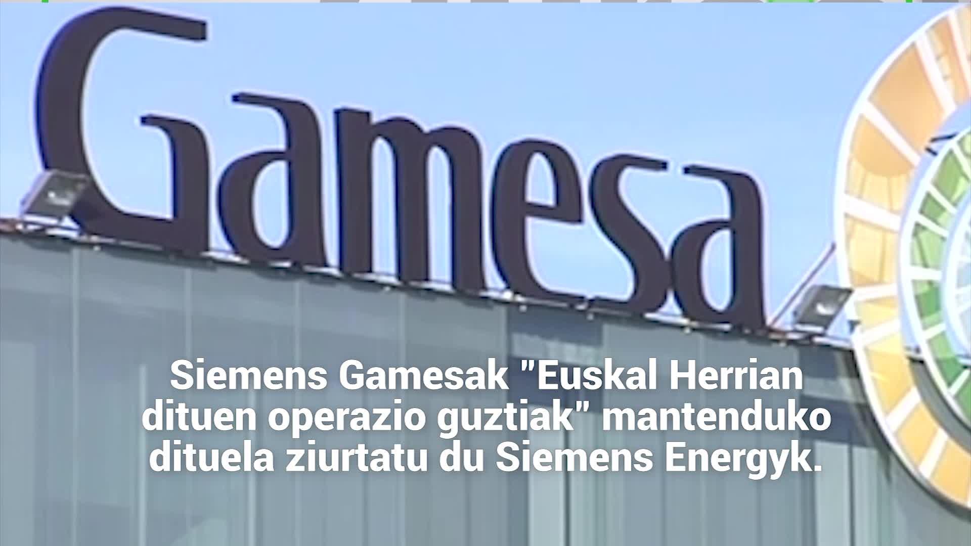 Siemens Energyren eskaintzaren inguruan informazio eza salatu dute sindikatuek