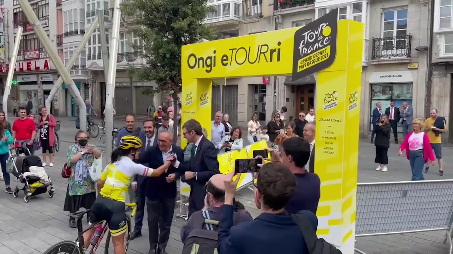Euskal Herrian da Frantziako Tourraren lekukoa
