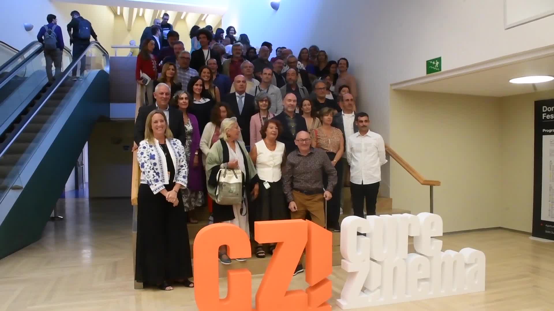 Gure Zinema aurkeztu dute Zinemaldian, Euskal sektorea sustatzeko plataforma