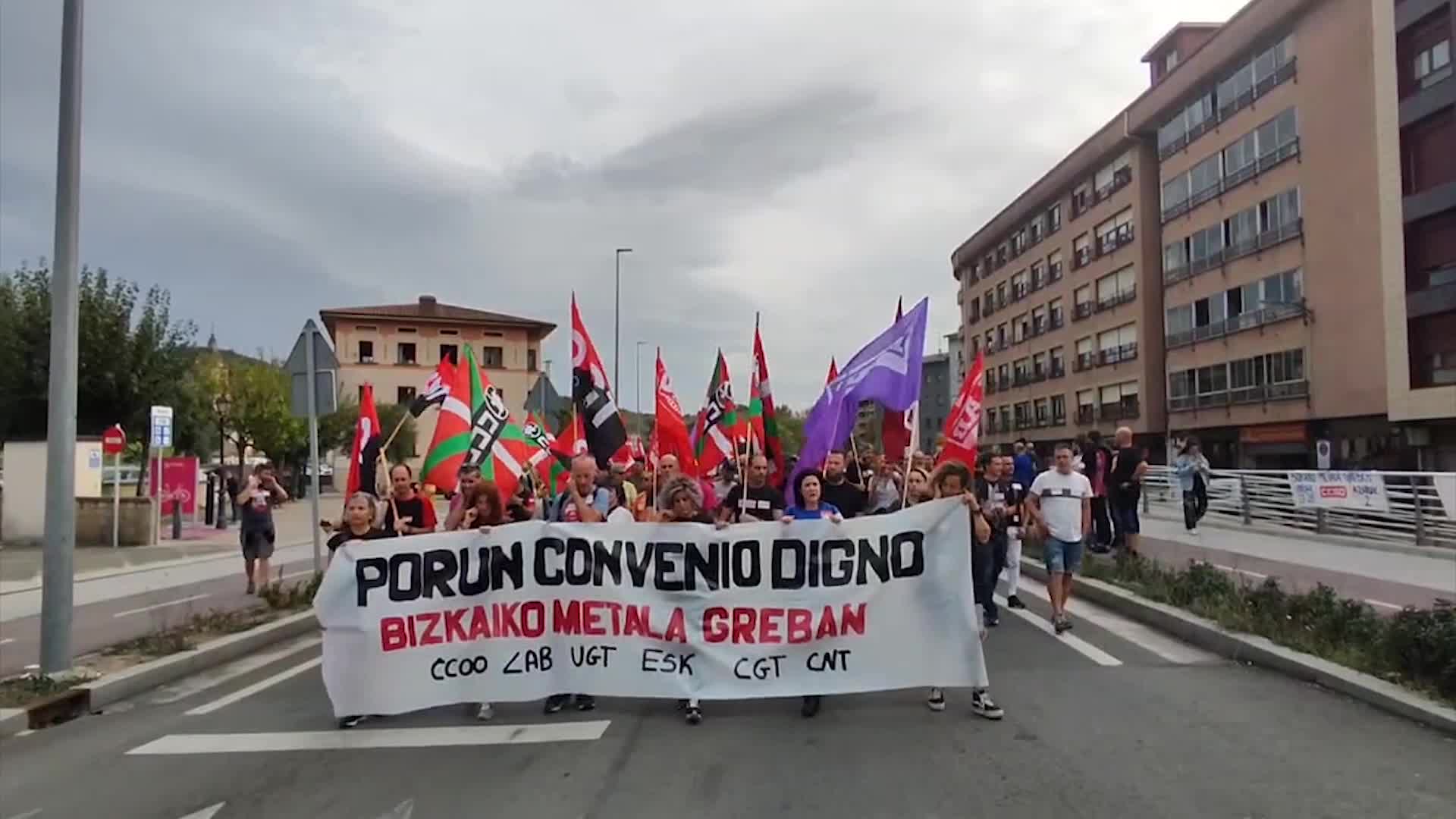 Bizkaiko metalgintzako gehiengo sindikala eta FVEM patronala Eusko Jaurlaritzaren proposamenaren alde