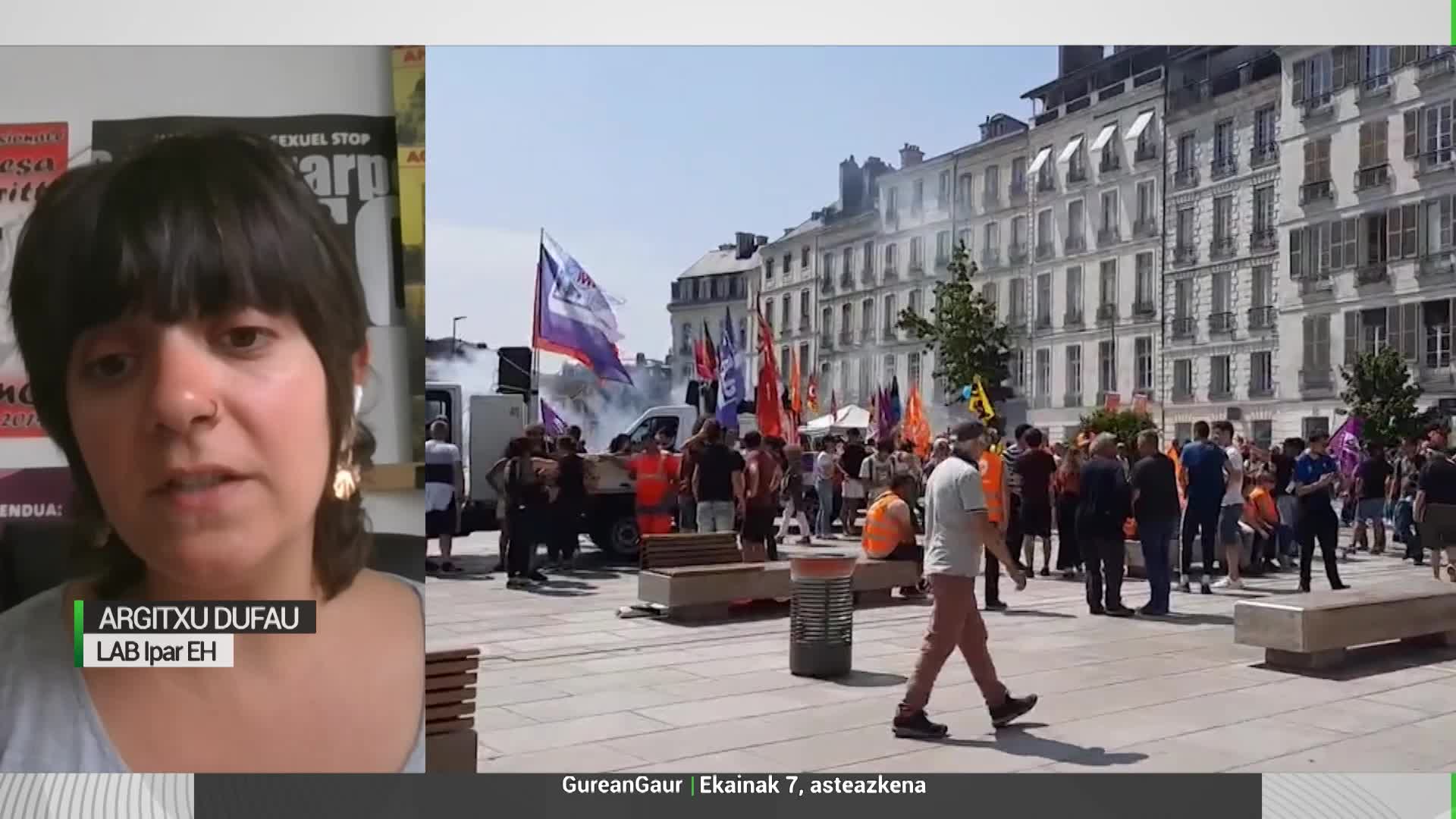 Argitxu Dufau, LAB: “Berriz ere ebatsiko dute eztabaida politikoa”